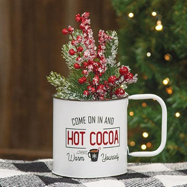Metal Hot Cocoa Mug - The Fox Decor